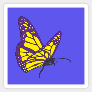 Colorful Butterfly Sticker